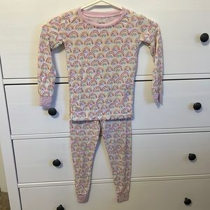 Little Sleepies Pastel Rainbow 2PC